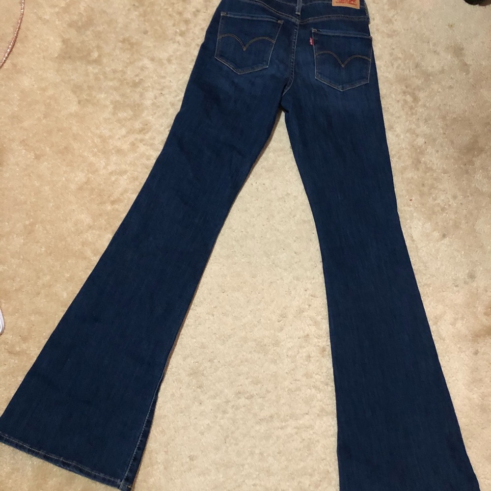 Levi LONG flared jeans - Picture 2 of 4